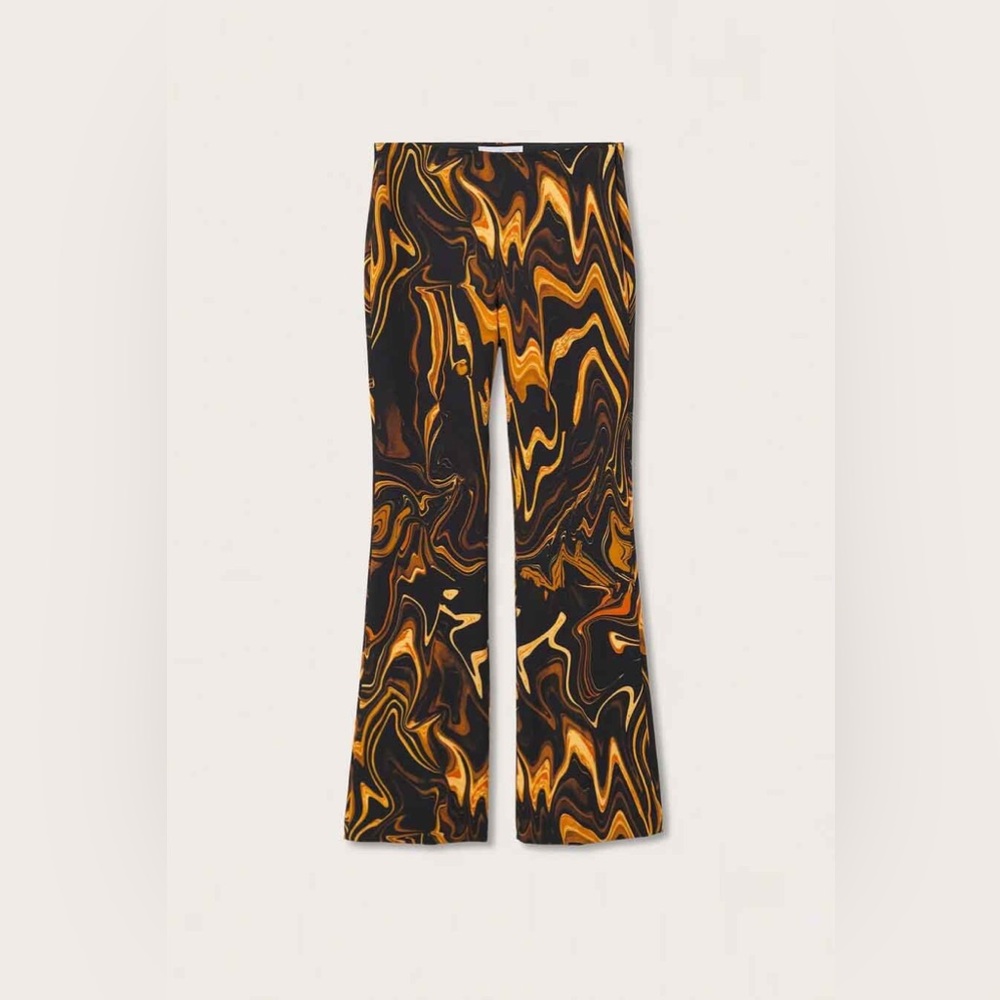 MNG print pants